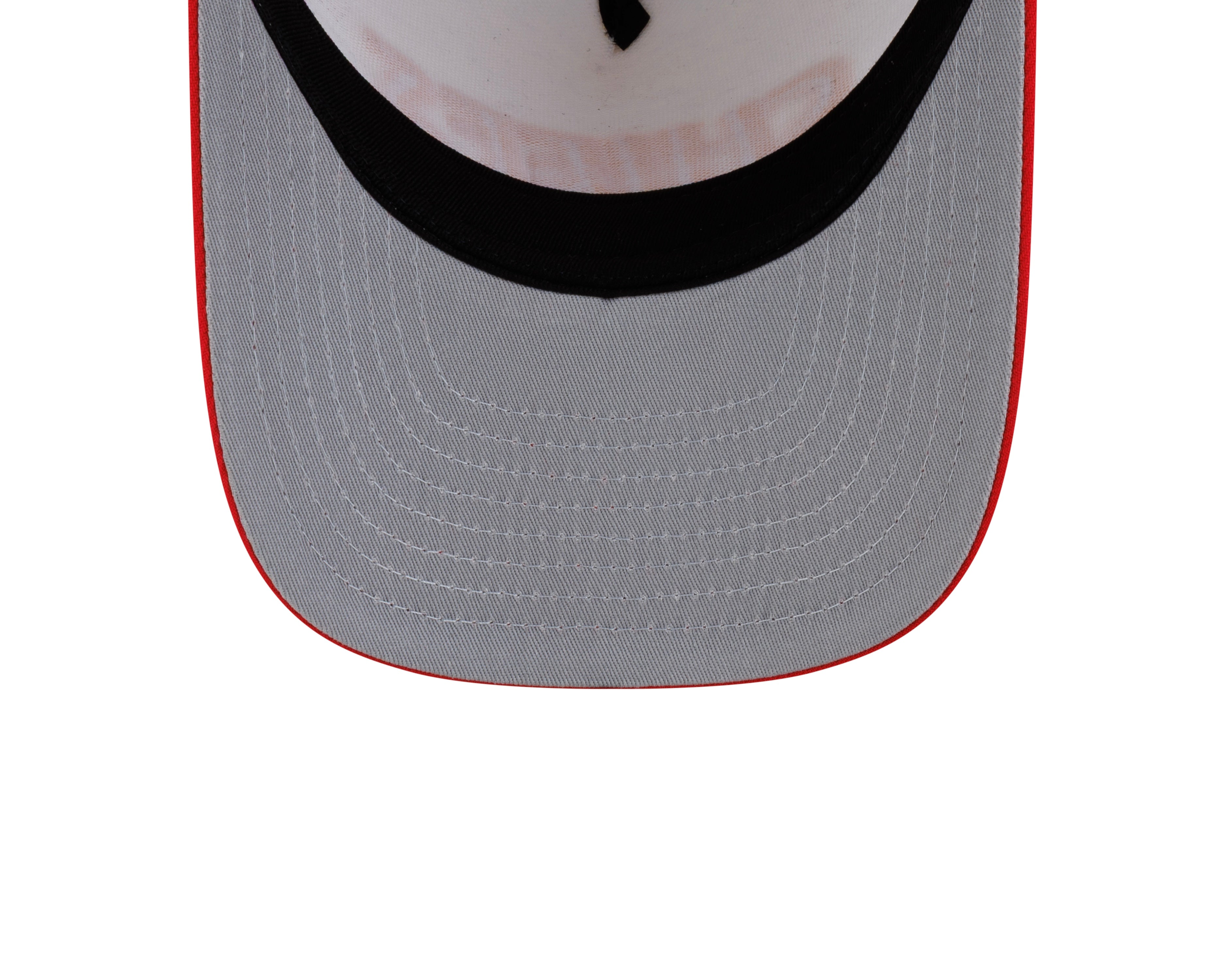Kansas City Chiefs Hat - Chrome White Red 2Tone Team Script NFL 9Fifty A-Frame Snapback Cap - New Era
