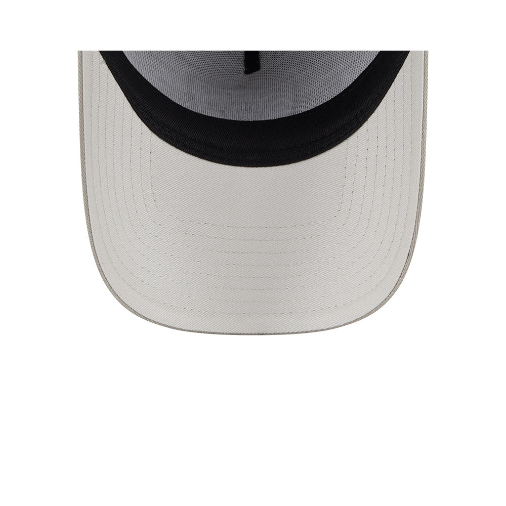 Las Vegas Raiders Hat - Pebble Stone Grey 9Forty A-Frame NFL Snapback Cap - New Era