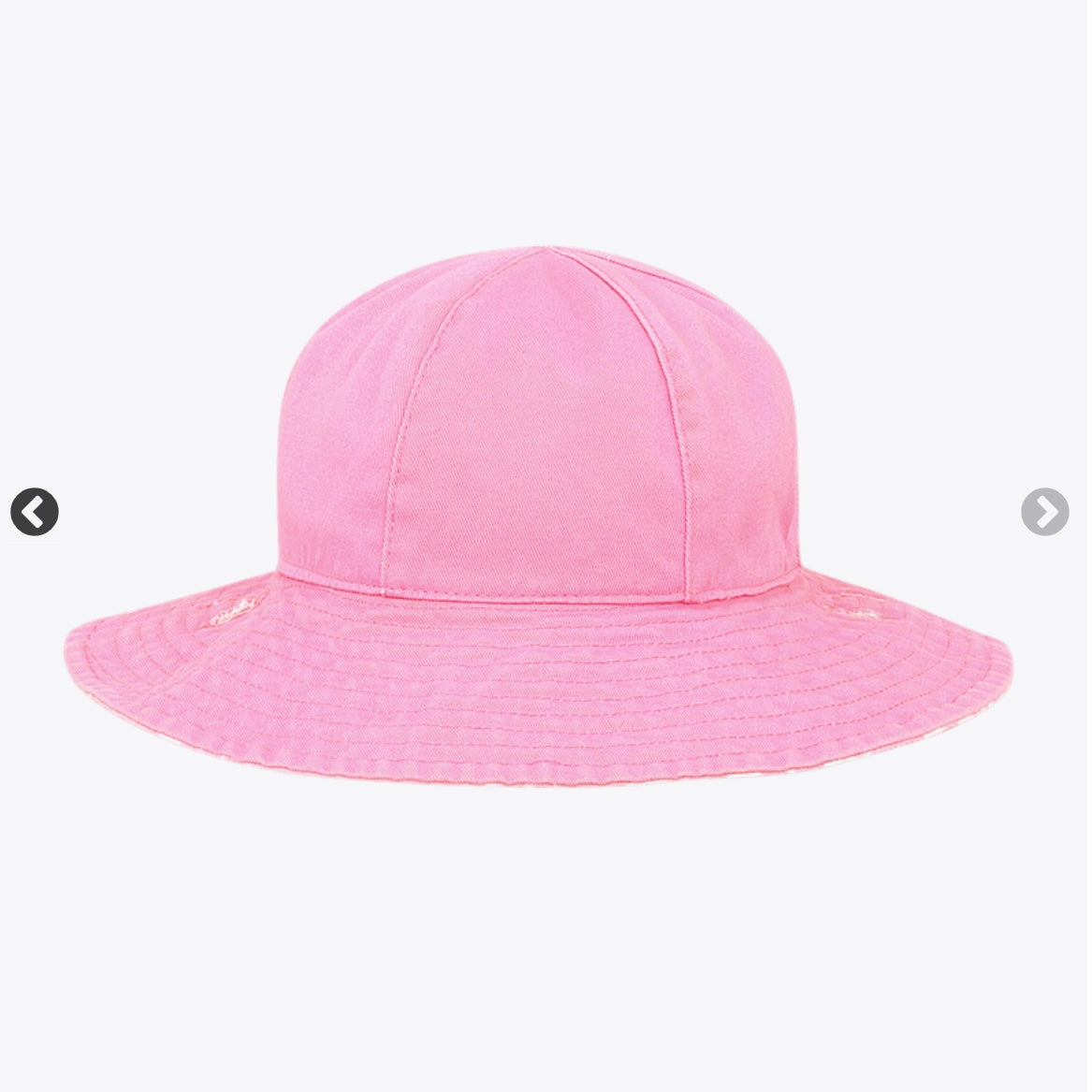 Millymook Girls Wide Brim Bucket Hat - Bright Pink Pattern - Madora