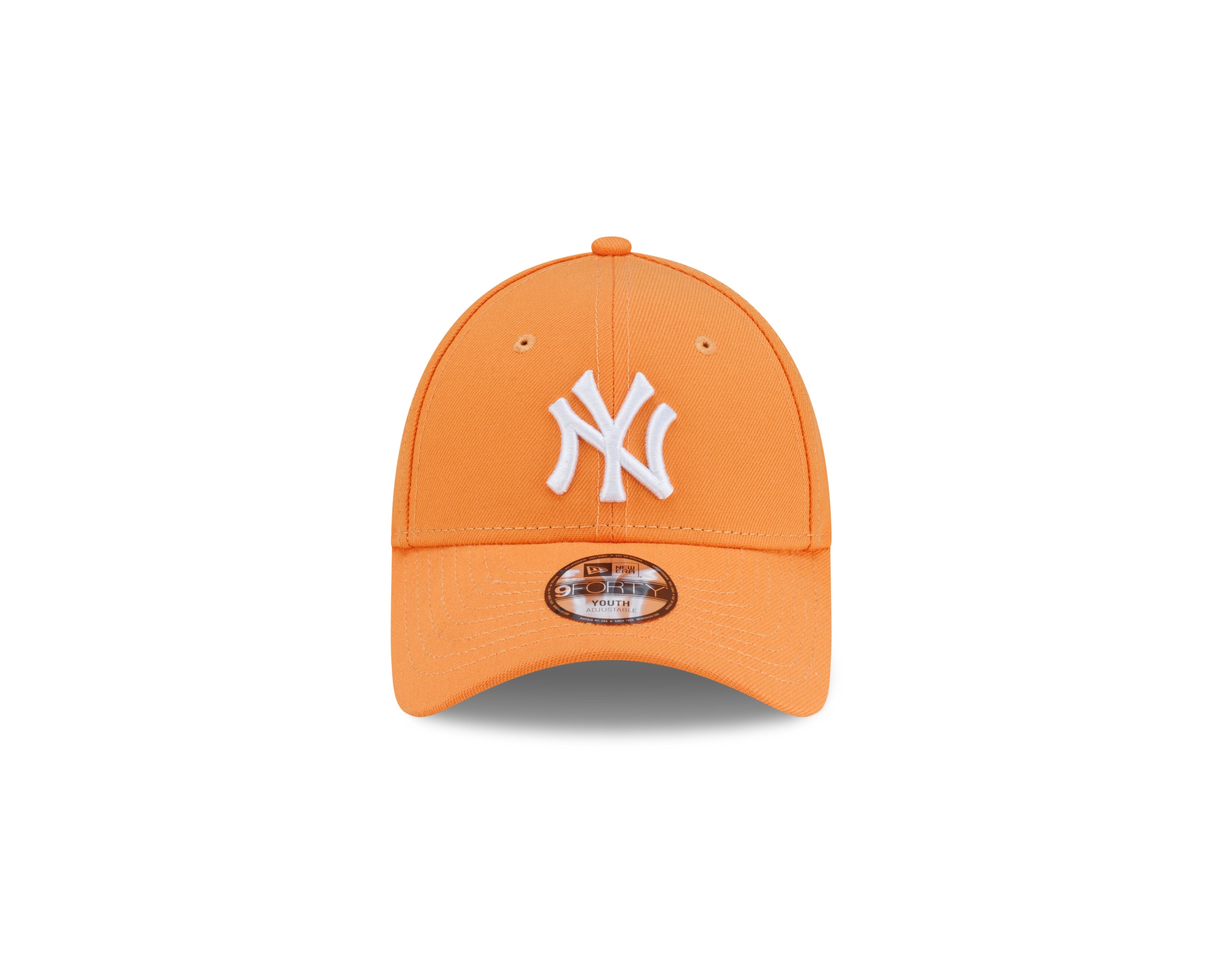New York Yankees Youth Kids Hat - Spring Mix Orange 9Forty Kids MLB Snapback Cap - New Era