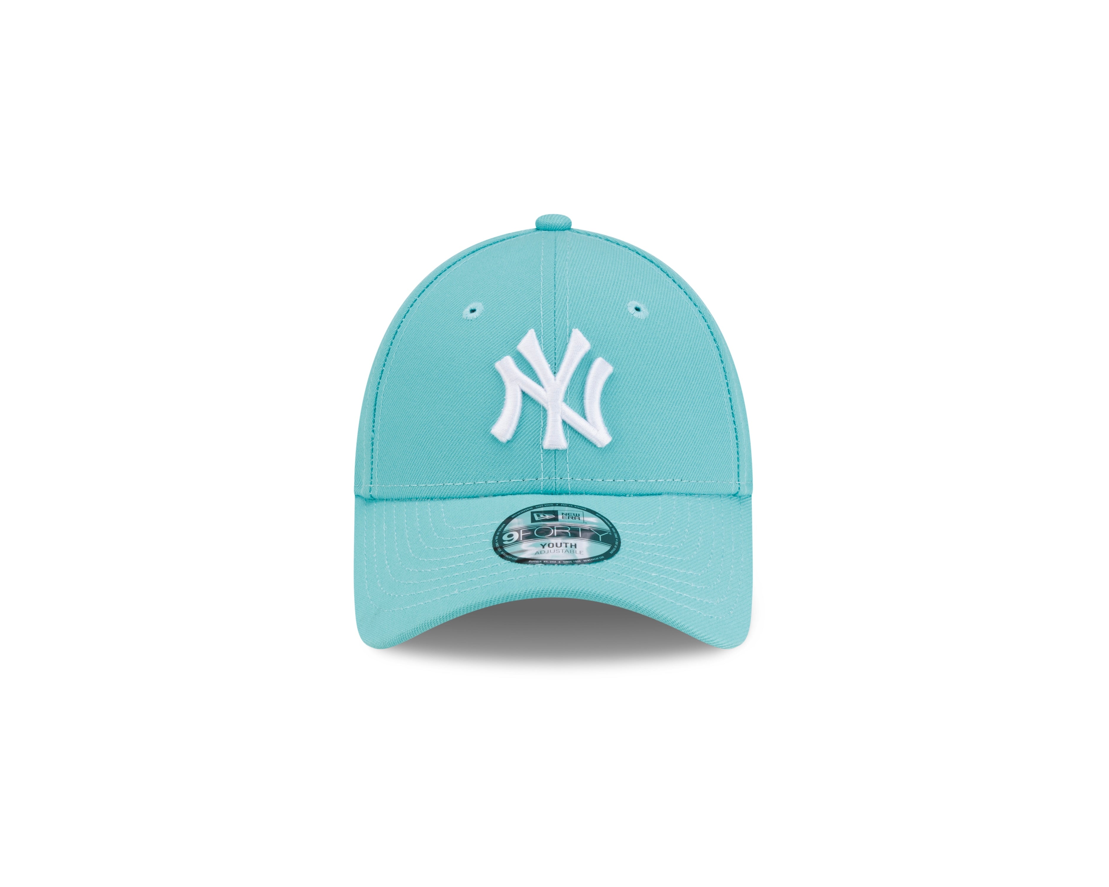 New York Yankees Youth Kids Hat - Spring Mix Teal 9Forty Kids MLB Snapback Cap - New Era