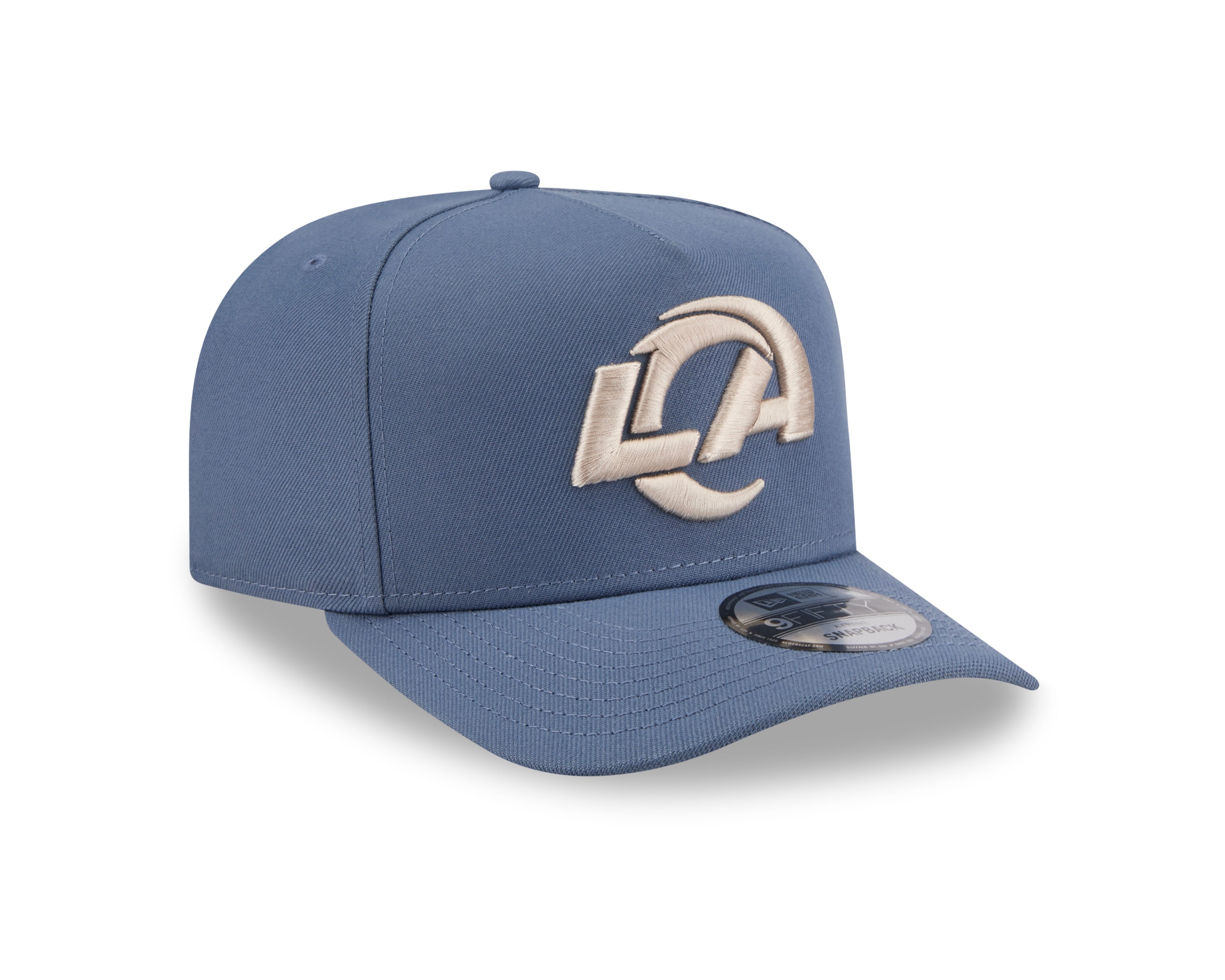 LA Rams Hat - Slate Stone NFL 9Fifty A-Frame Snapback Cap - New Era