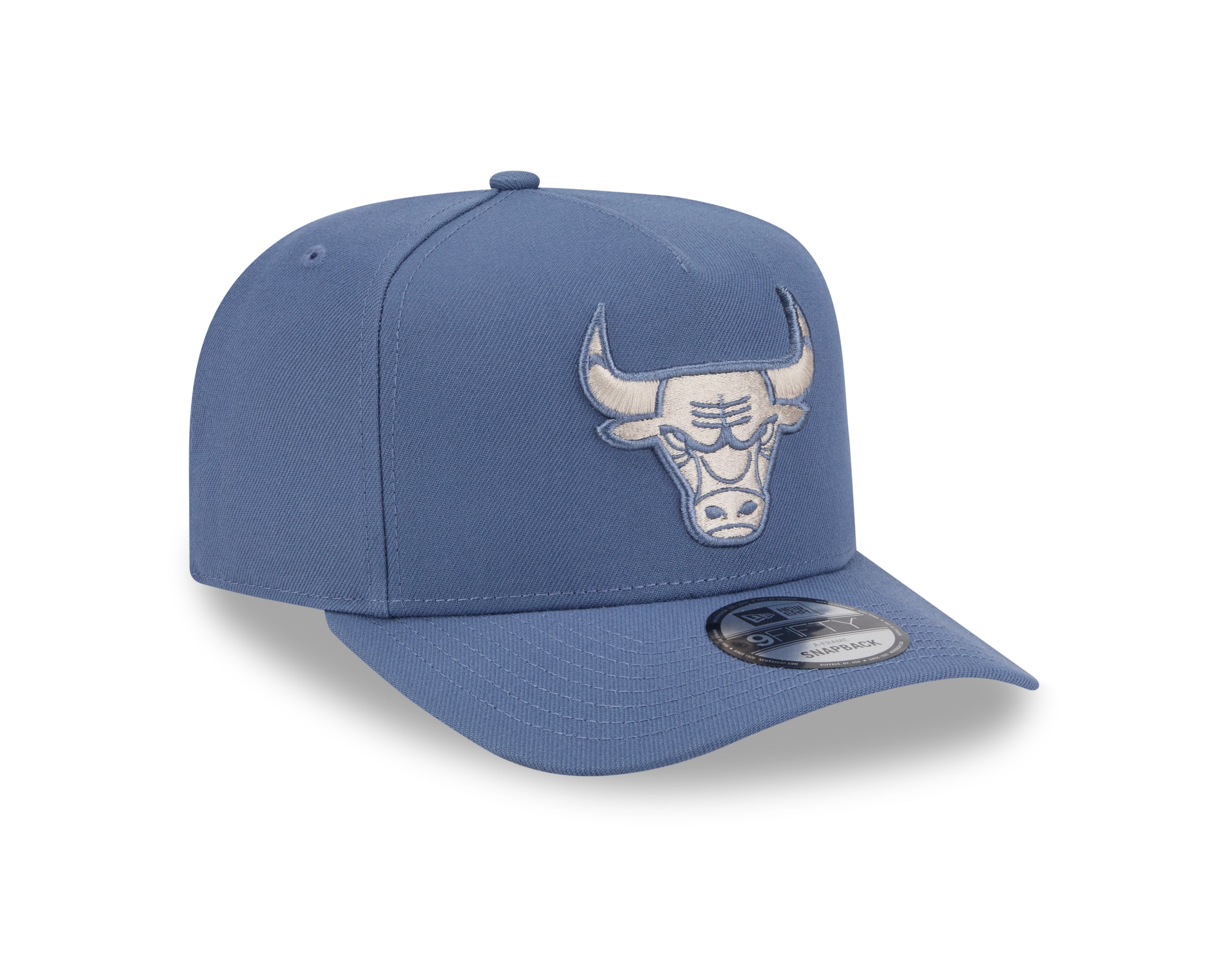 Chicago Bulls Hat - Slate Stone NBA 9Fifty A-Frame Snapback Cap - New Era