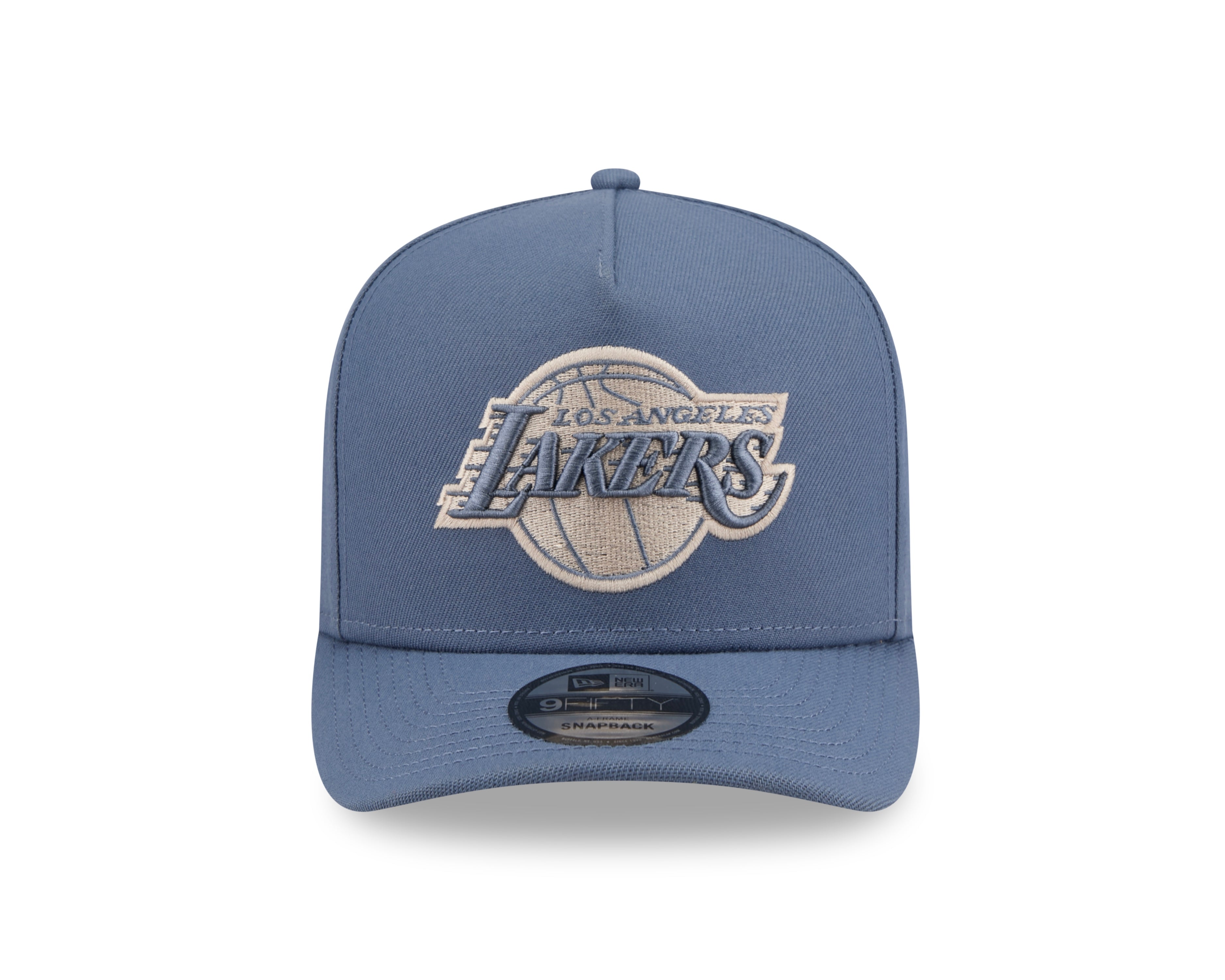 LA Lakers Hat - Slate Stone NBA 9Fifty A-Frame Snapback Cap - New Era