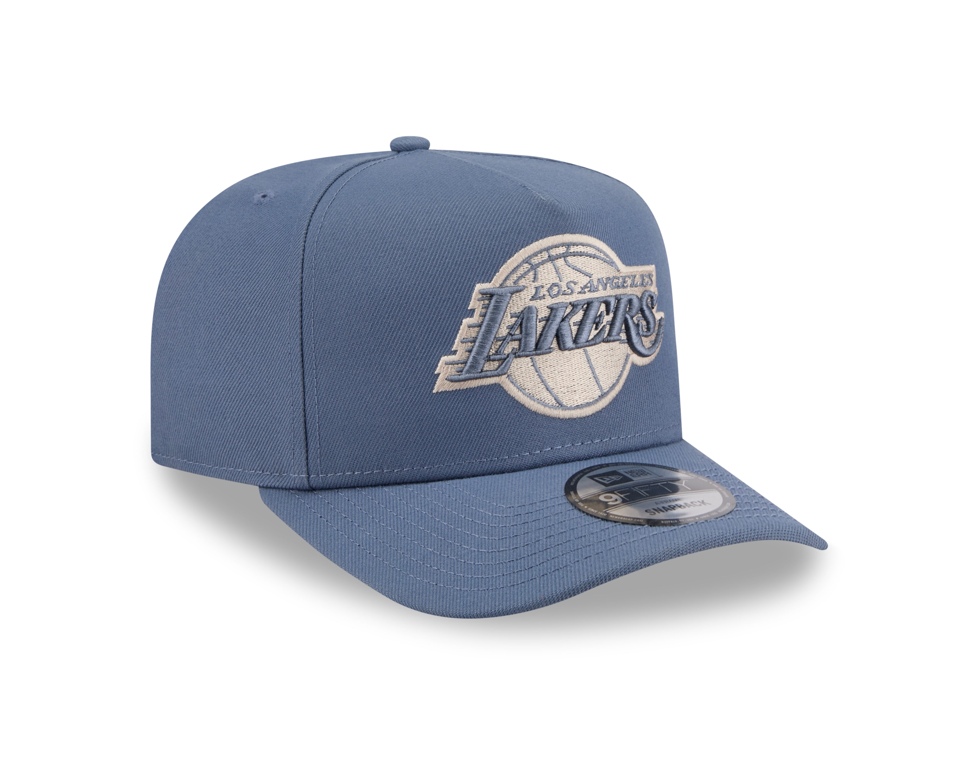 LA Lakers Hat - Slate Stone NBA 9Fifty A-Frame Snapback Cap - New Era