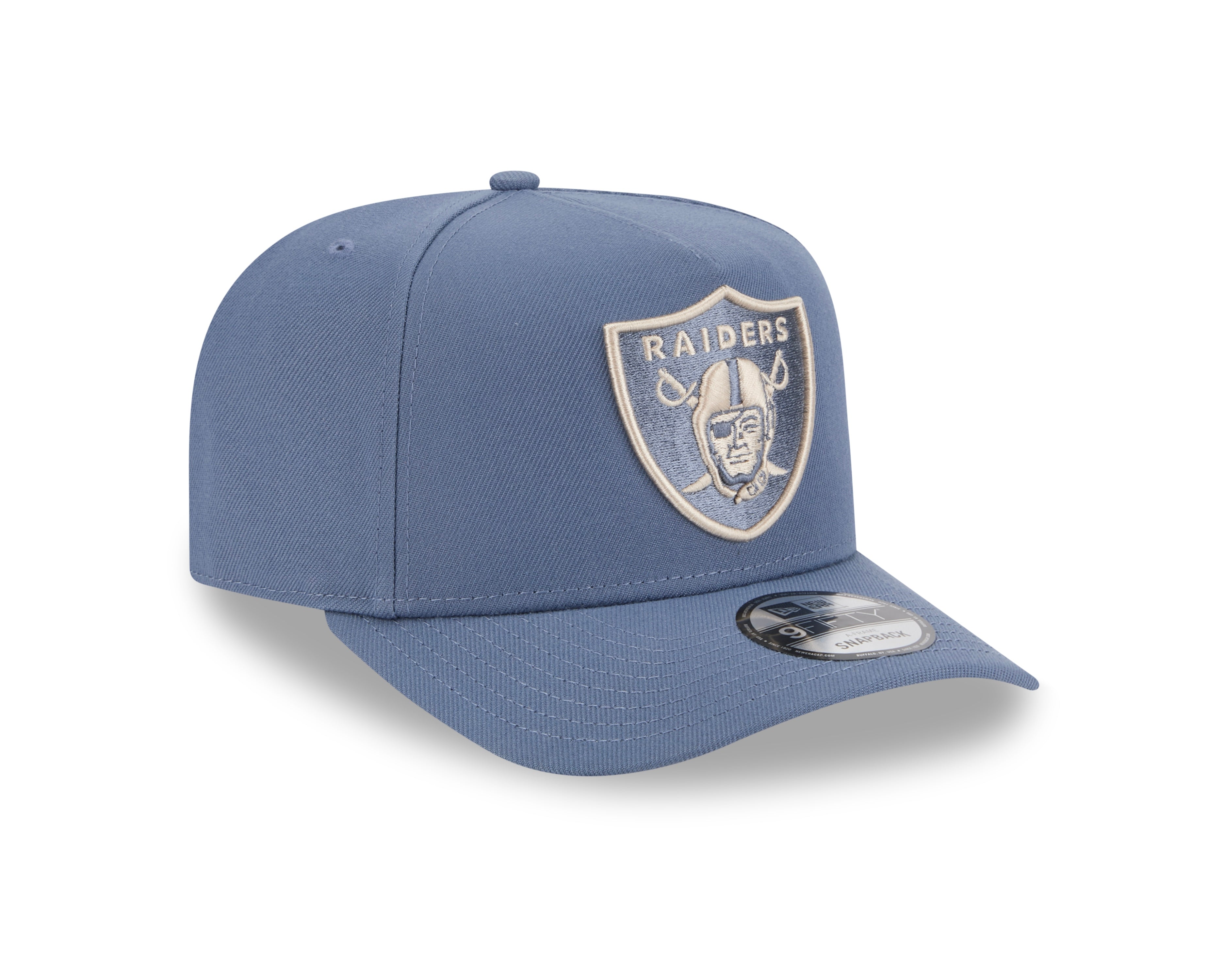 Las Vegas Raiders Hat - Slate Stone NFL 9Fifty A-Frame Snapback Cap - New Era