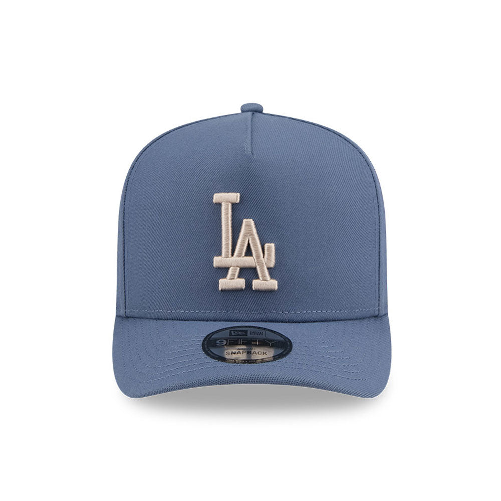 LA Dodgers Hat - Slate Stone MLB 9Fifty A-Frame Snapback Cap - New Era