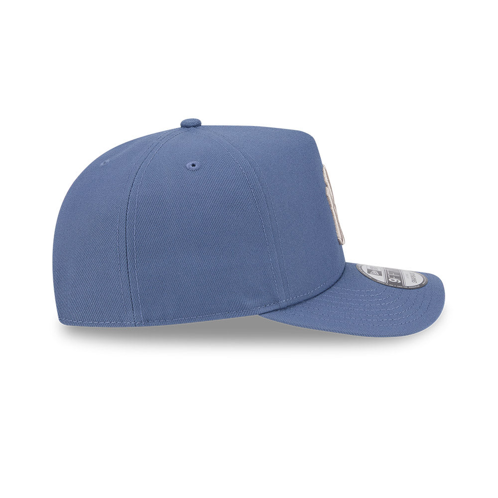 New York Yankees Hat - Slate Stone MLB 9Fifty A-Frame Snapback Cap - New Era