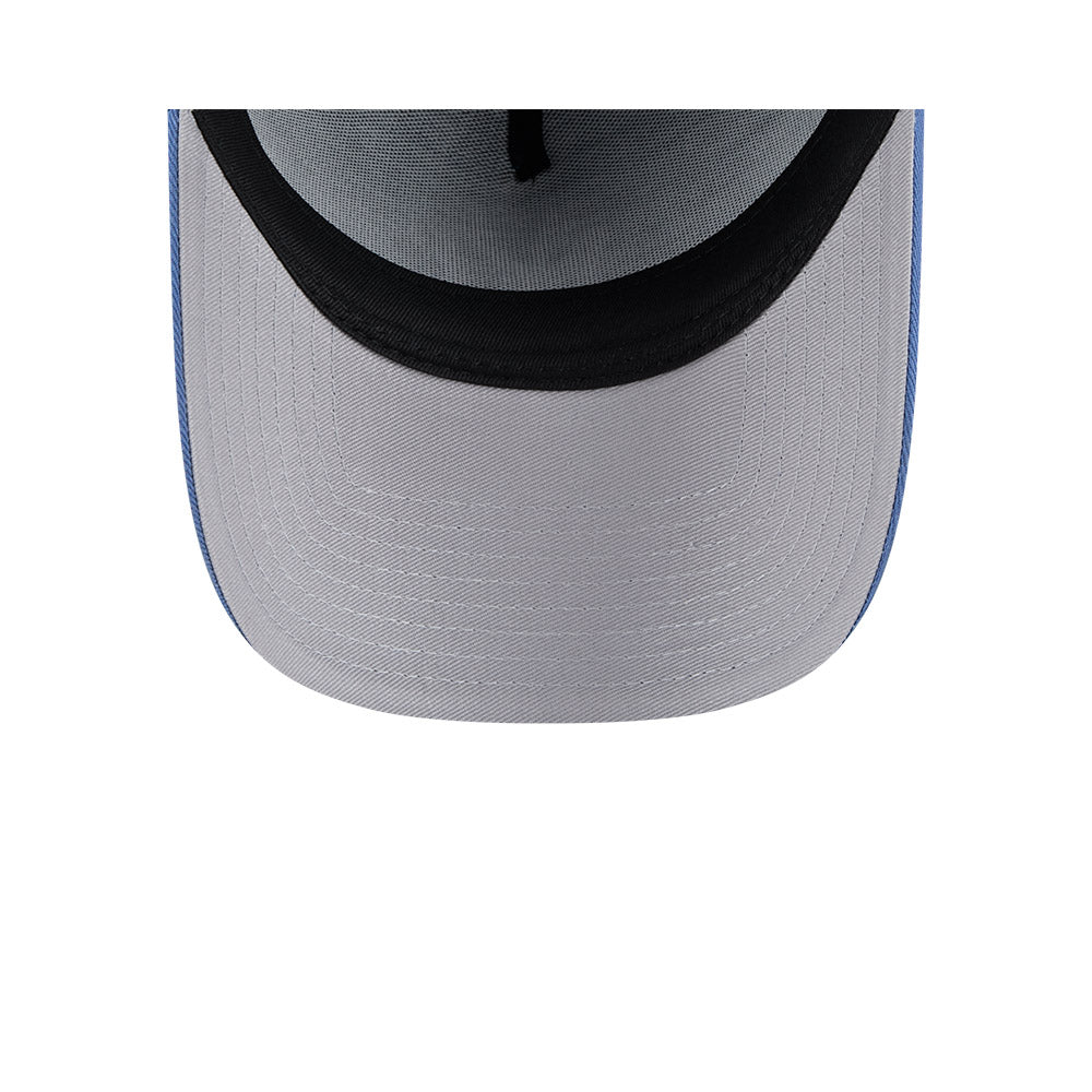 New York Yankees Hat - Indigo Blue 9Forty A-Frame MLB Snapback Cap - New Era