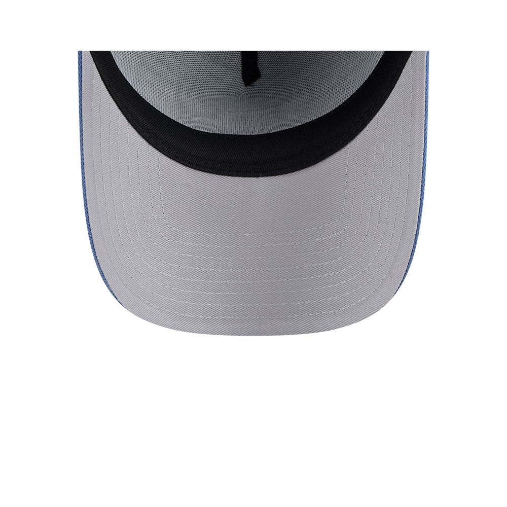 Chicago Bulls Hat - Indigo Blue 9Forty A-Frame NBA Snapback Cap - New Era