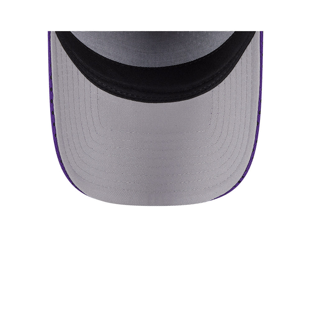 LA Lakers Hat - Basketball Mesh 9Forty A-Frame NBA Snapback Cap - New Era