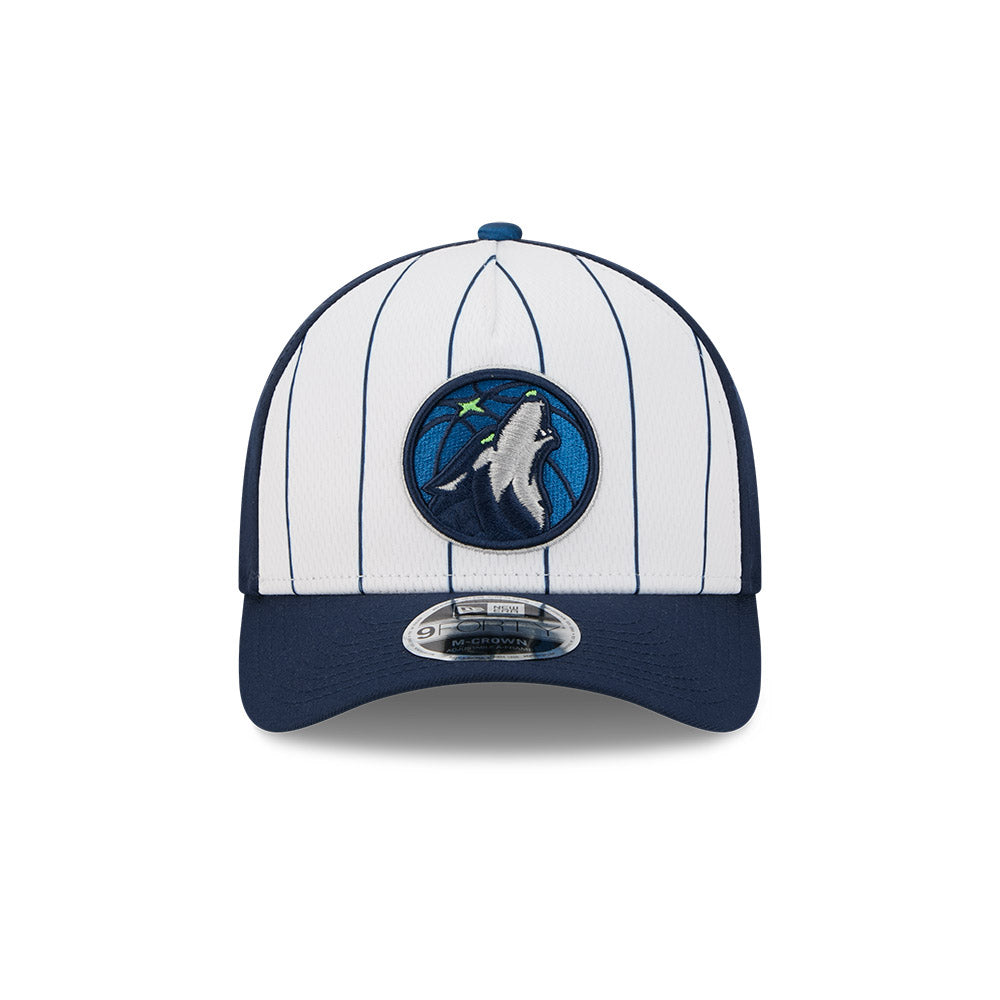 Minnesota Timberwolves Hat - 2025 Tip-Off 9Forty M-Crown A-Frame Snapback Cap - New Era