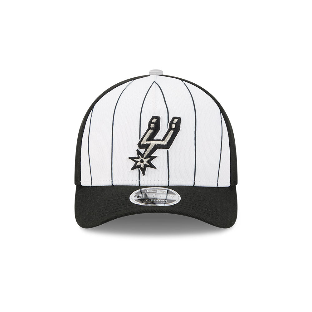 San Antonio Spurs Hat - 2025 Tip-Off 9Forty M-Crown A-Frame Snapback Cap - New Era