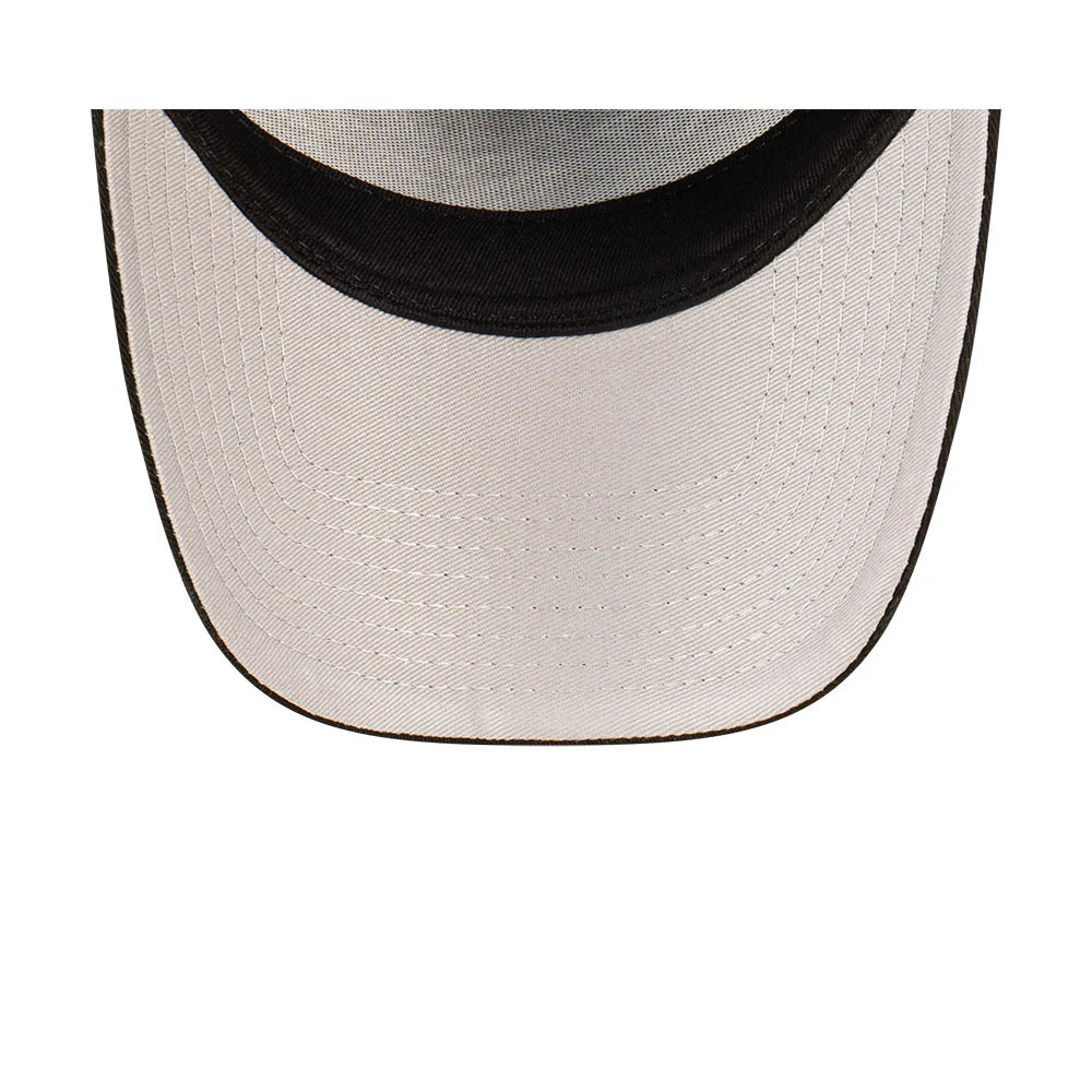 Chicago White Sox Hat -  Central Team Division Black 9Forty A-Frame MLB Snapback Cap - New Era