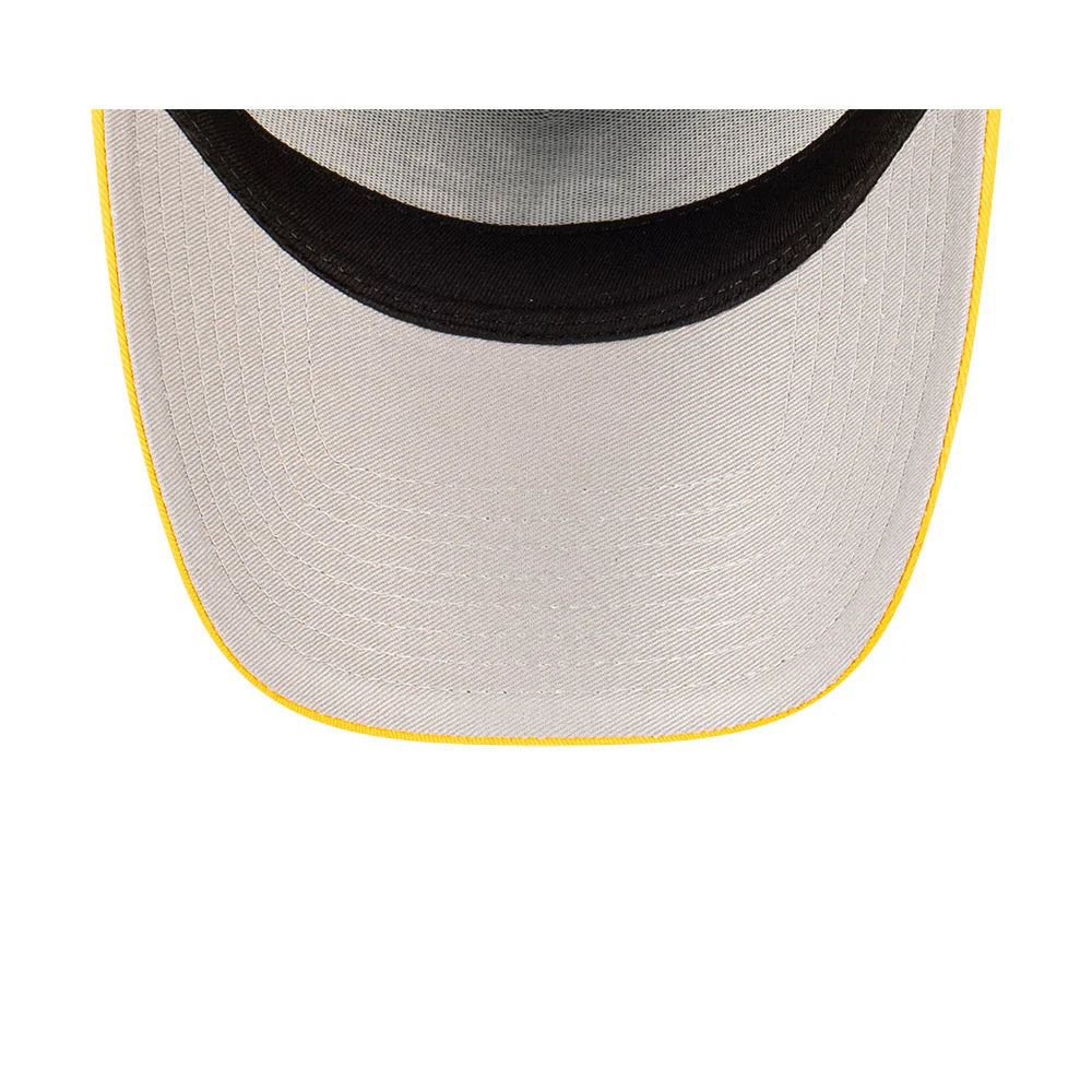 Oakland Athletics Hat - West Team Division 2-Tone Green Yellow 9Forty A-Frame MLB Snapback Cap - New Era