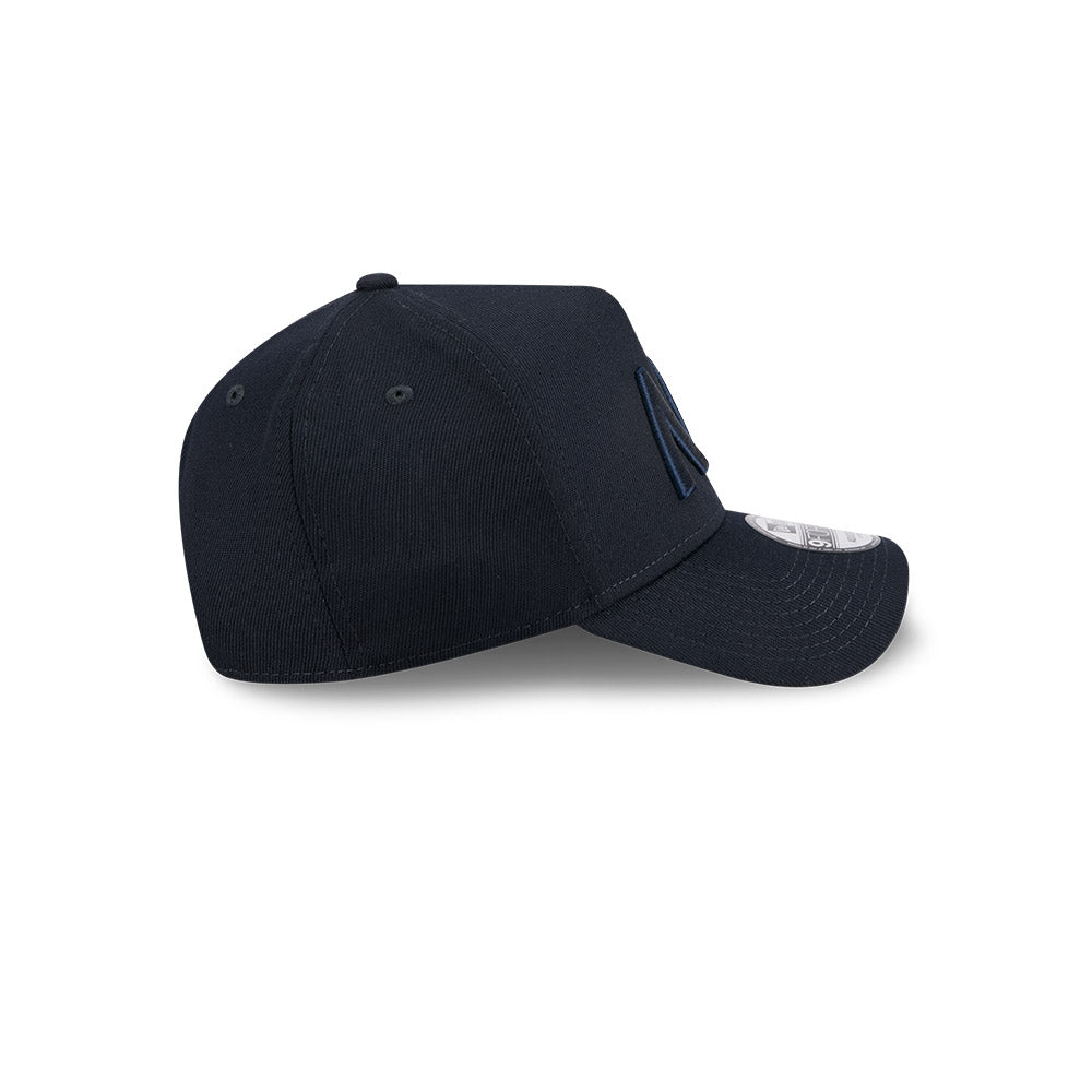 Australian Open Hat - 2026 Core Tonal AO Navy 9Forty A-Frame Snapback Cap - New Era