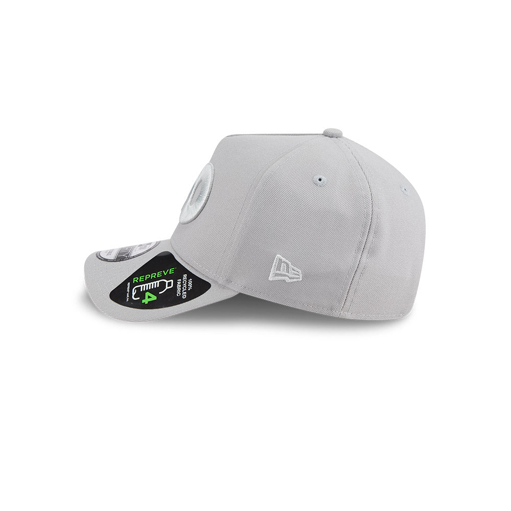 Australian Open Hat - 2026 Core Tonal AO Gray 9Forty A-Frame Snapback Cap - New Era