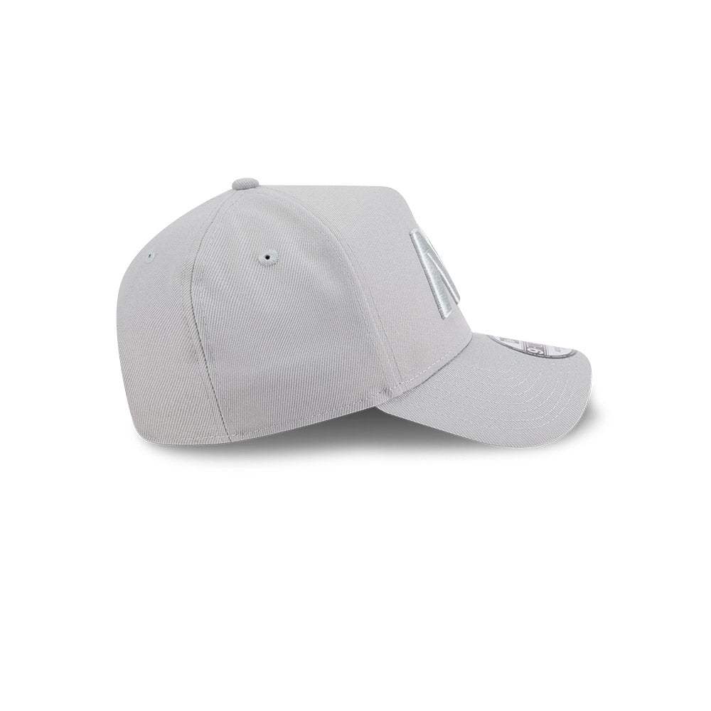 Australian Open Hat - 2026 Core Tonal AO Gray 9Forty A-Frame Snapback Cap - New Era