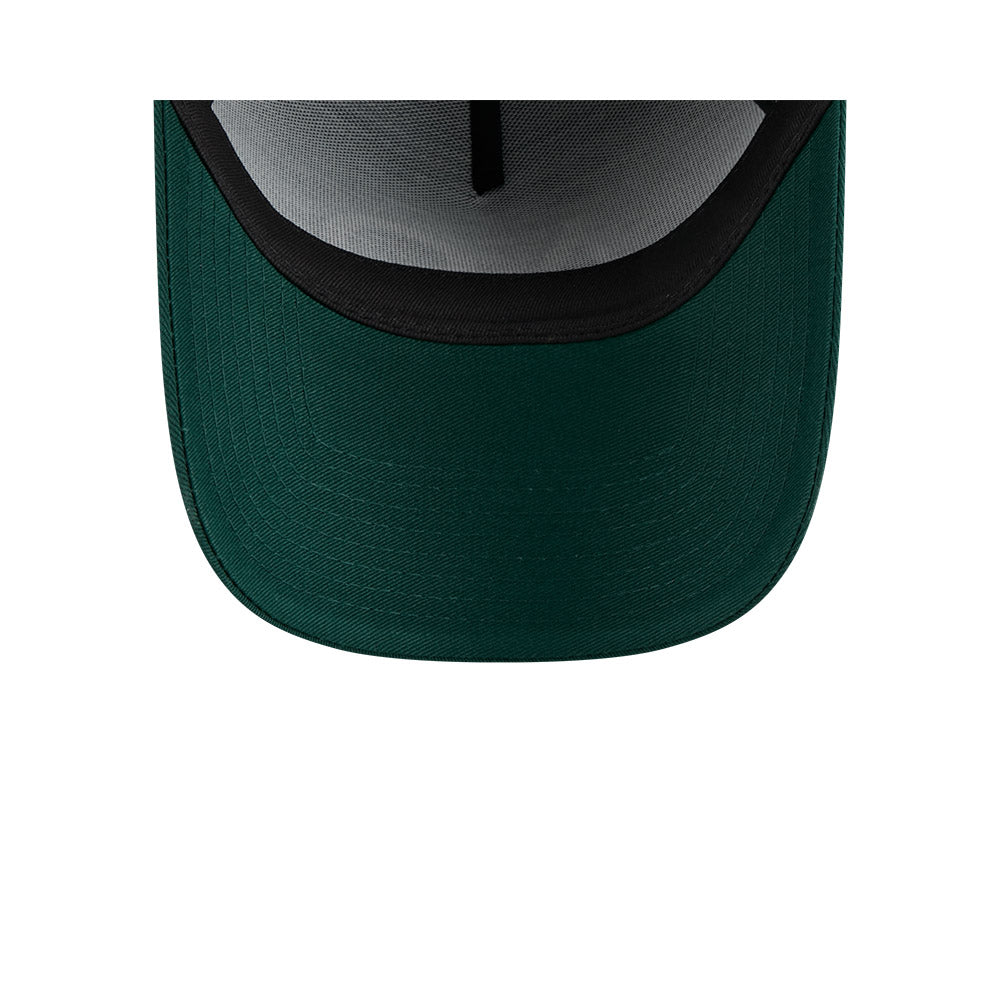 Australian Open Hat - 2026 Seasonal Tonal AO Dark Green 9Forty A-Frame Snapback Cap - New Era
