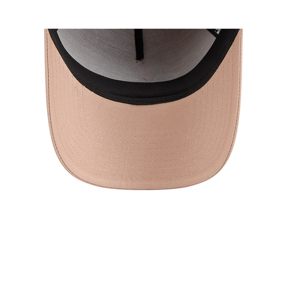 Australian Open Hat - 2026 Seasonal Tonal AO Beige 9Forty A-Frame Snapback Cap - New Era