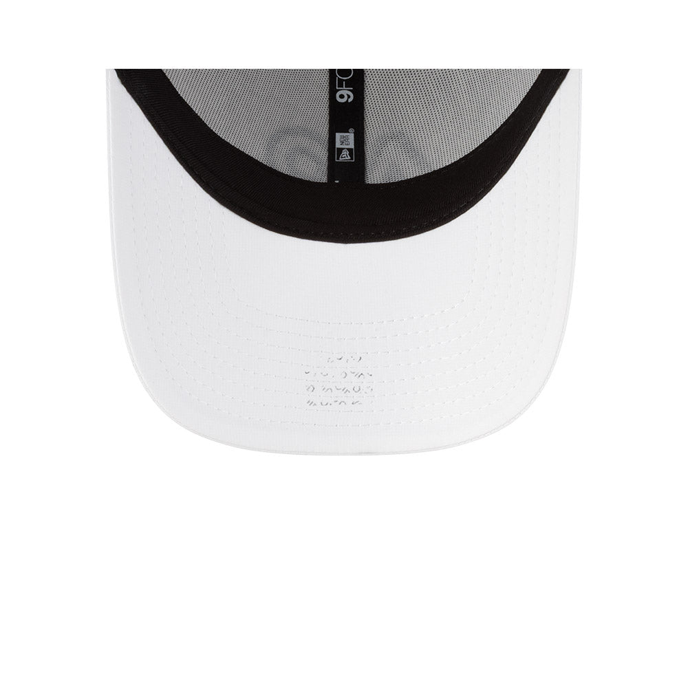 Australian Open Hat - 2026 Core Performance AO White Tennis 9Forty Snapback Cap - New Era