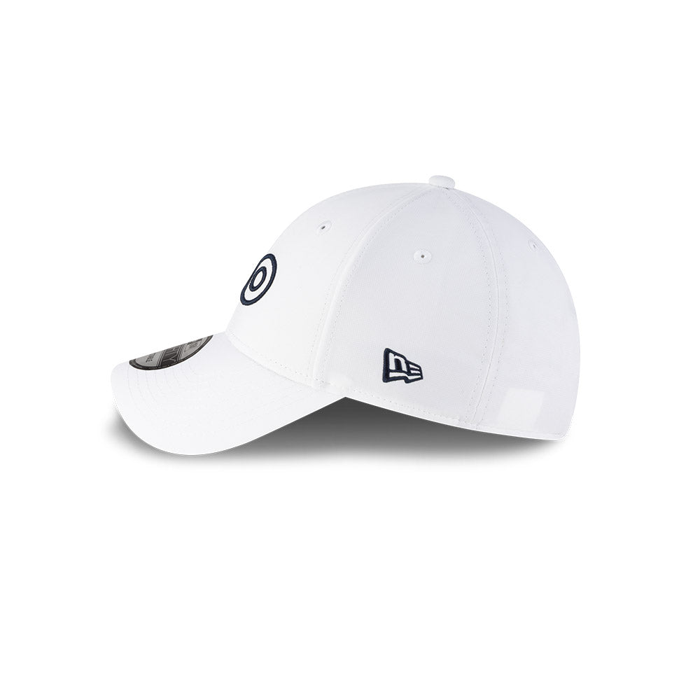 Australian Open Hat - 2026 Core Performance AO White Tennis 9Forty Snapback Cap - New Era