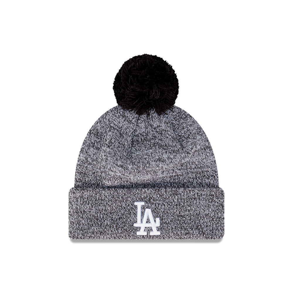 Los Angeles Dodgers Beanie - Marle Collection MLB Pom Knit - New Era