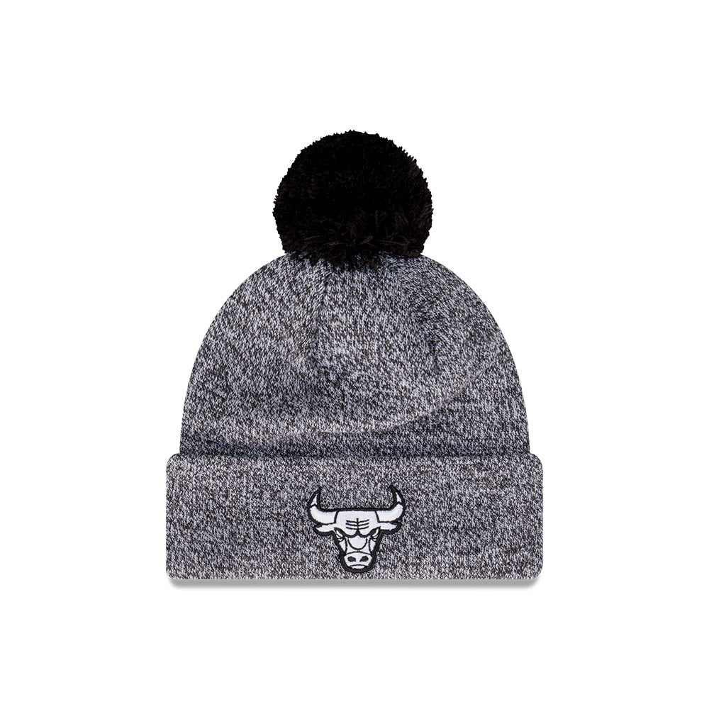 Chicago Bulls Beanie - Marle Collection NBA Pom Knit - New Era