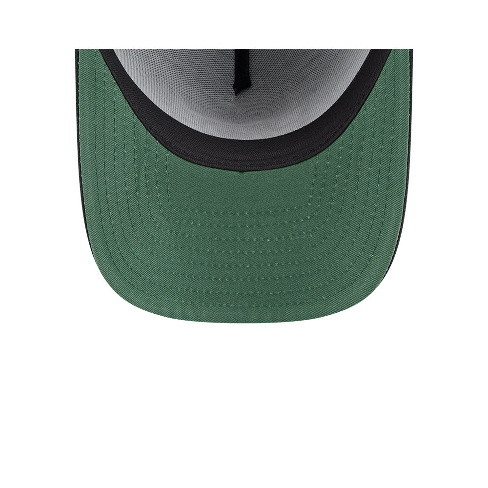 Chicago Bulls Hat - Black and White Classic NBA 9Fifty A-Frame Snapback Cap - New Era