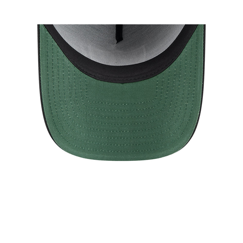 Las Vegas Raiders Hat - Black and White Classic NFL 9Fifty A-Frame Snapback Cap - New Era