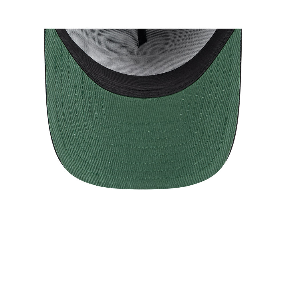 Los Angeles Lakers Hat - Black and White Classic NBA 9Fifty A-Frame Snapback Cap - New Era