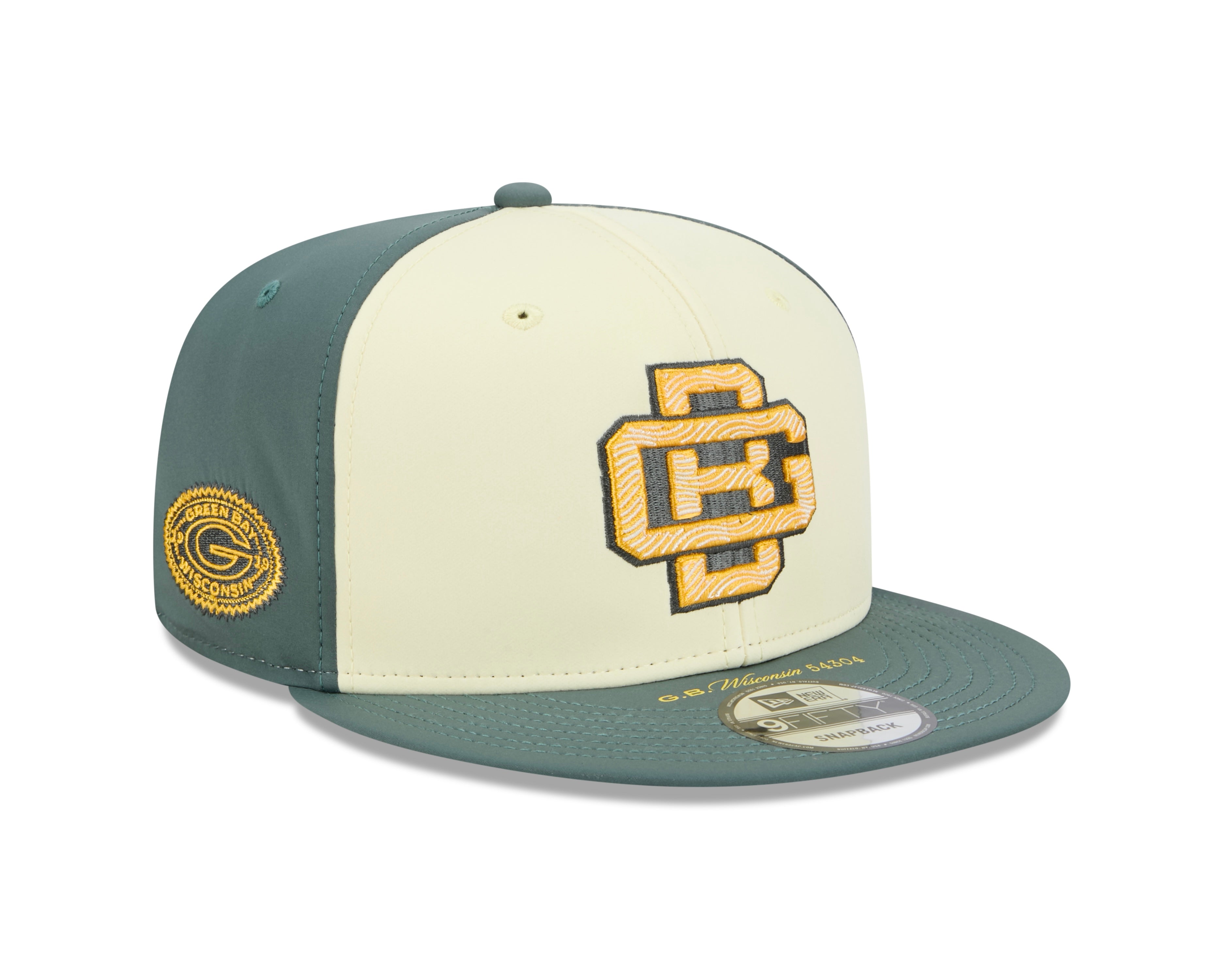 Green Bay Packers Hat - NFL Rivalry 9Fifty Snapback Cap - New Era