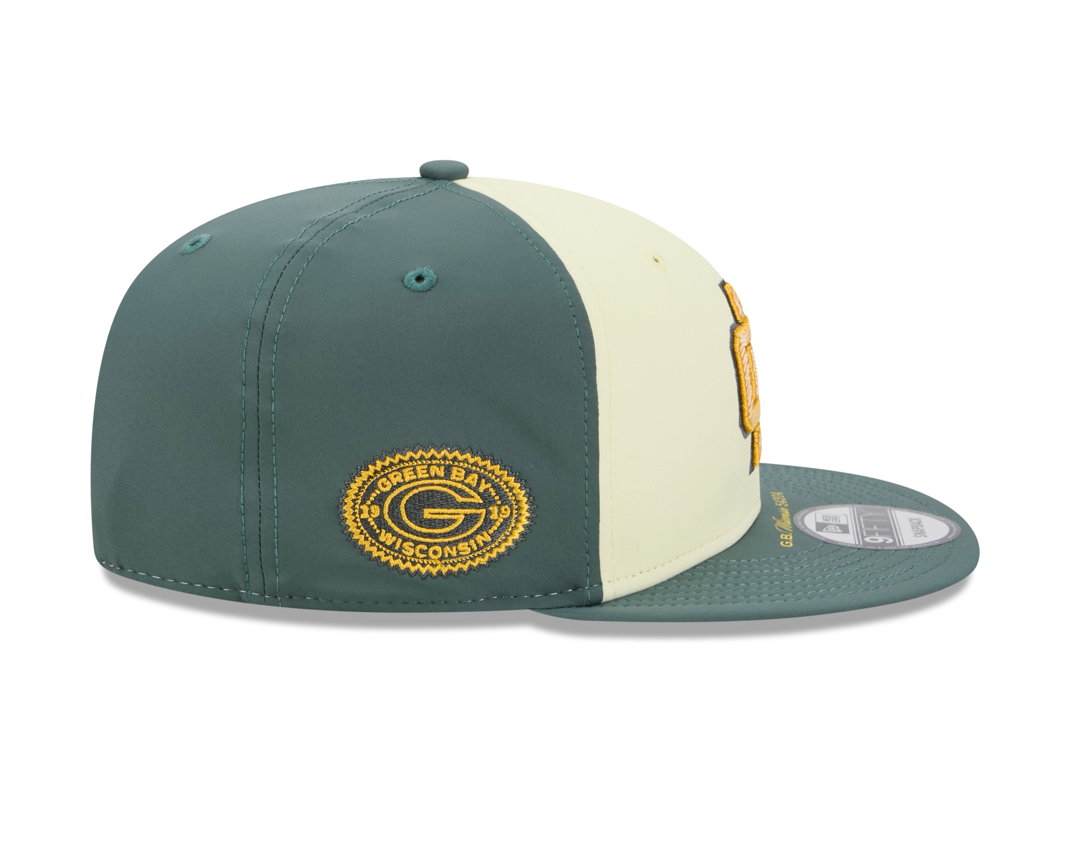 Green Bay Packers Hat - NFL Rivalry 9Fifty Snapback Cap - New Era