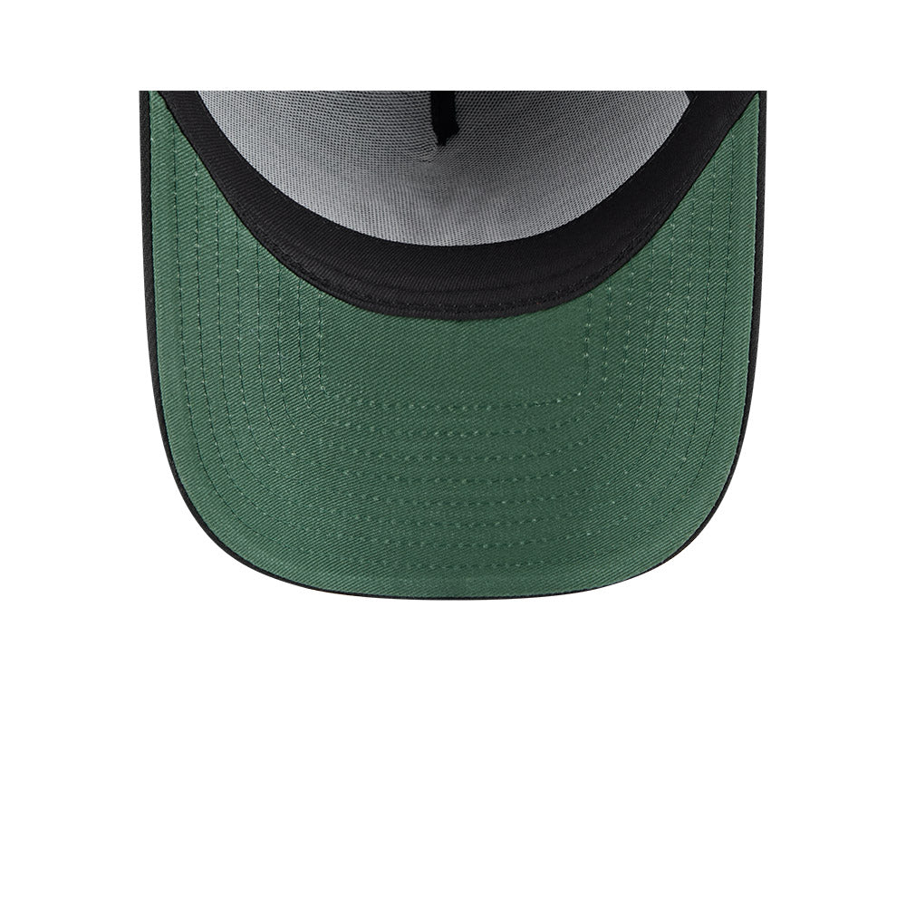 New York Yankees Hat - Black and White Classic MLB 9Fifty A-Frame Snapback Cap - New Era