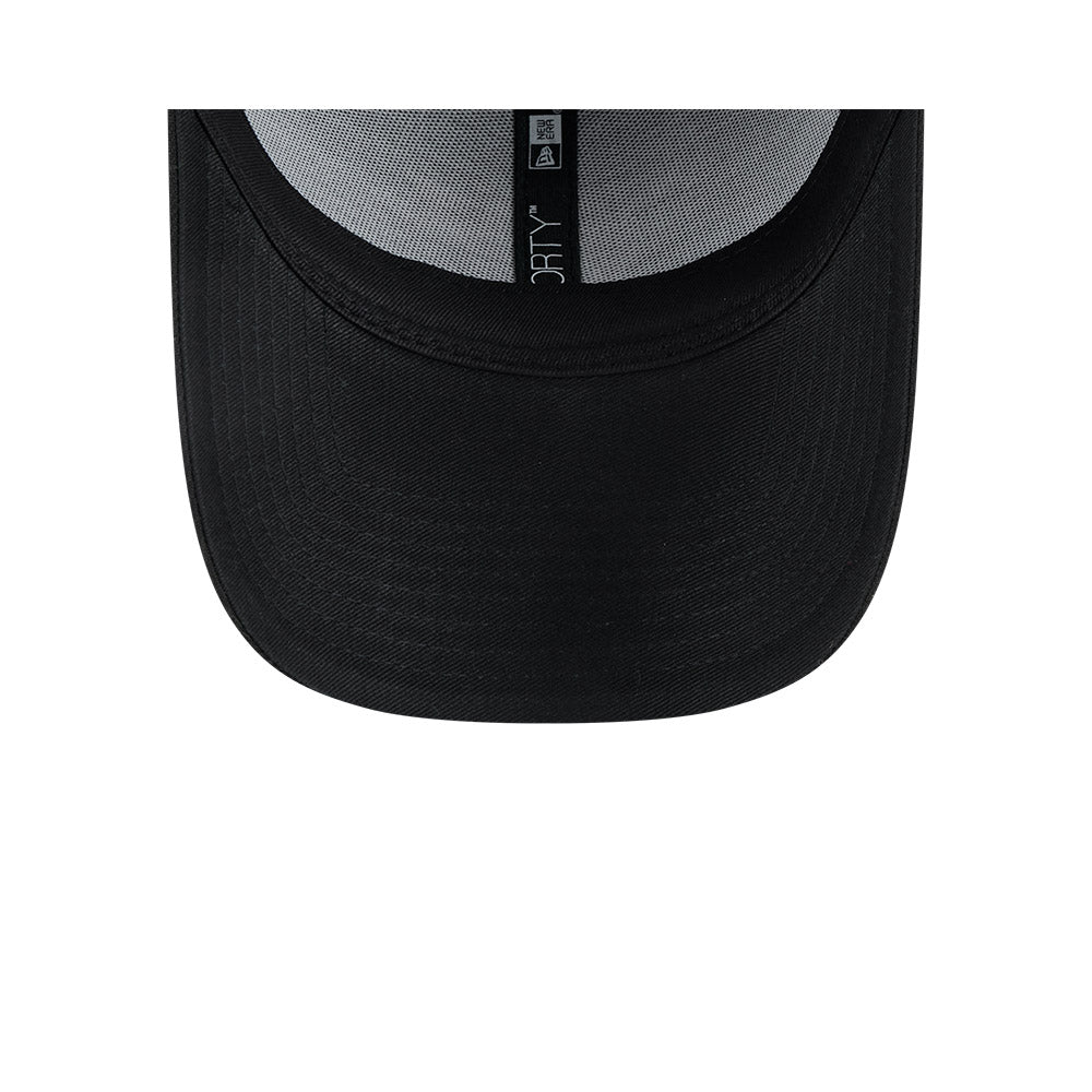 Chicago Bulls Hat - Metallic Black 9Forty NBA Snapback Cap - New Era