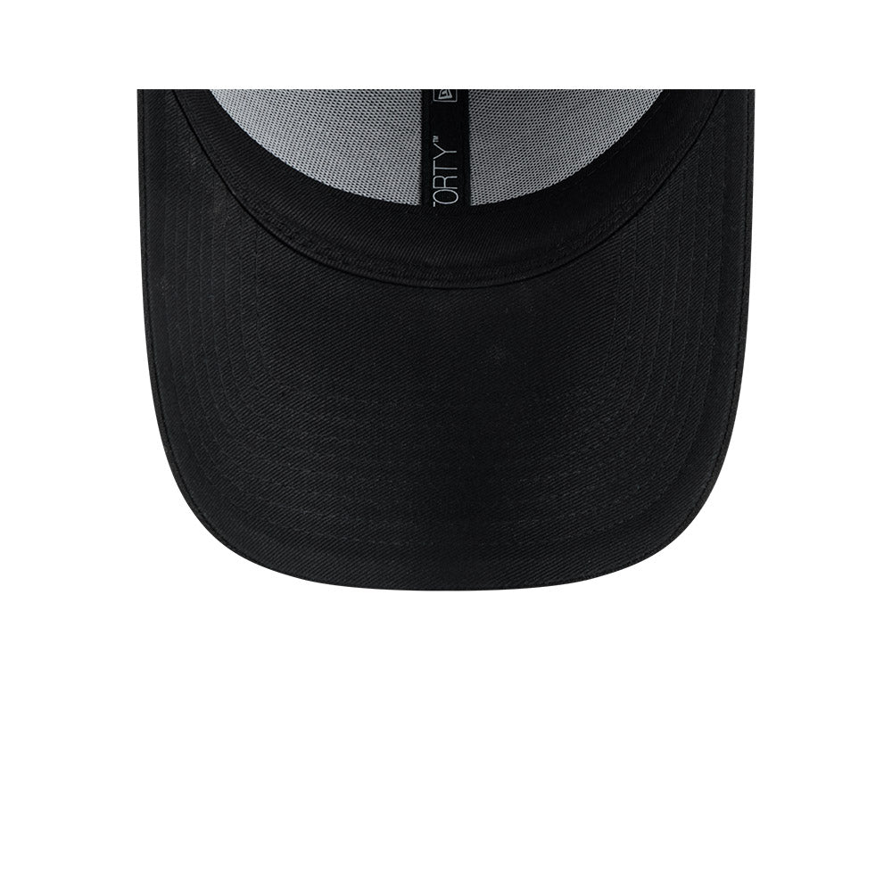 New York Yankees Hat - Metallic Black 9Forty MLB Snapback Cap - New Era