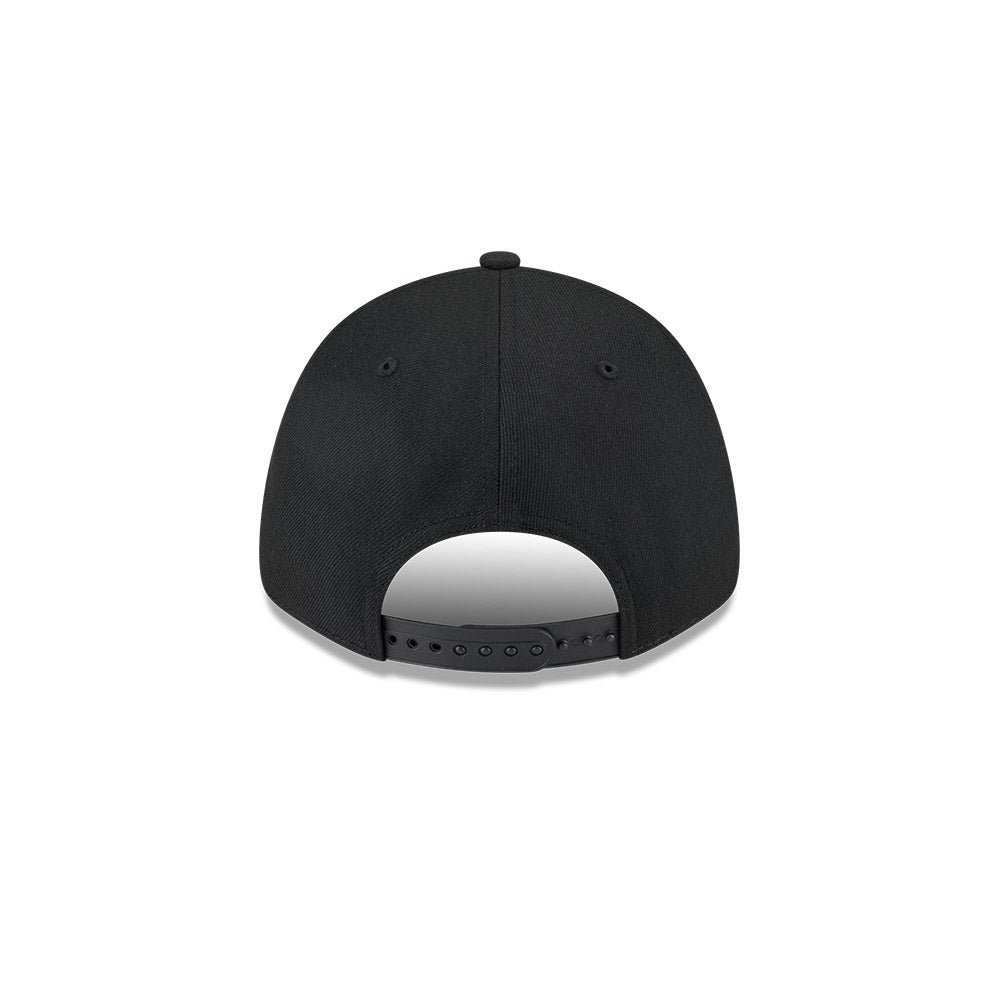 Anaheim Ducks Hat - Metallic Black 9Forty NHL Snapback Cap - New Era