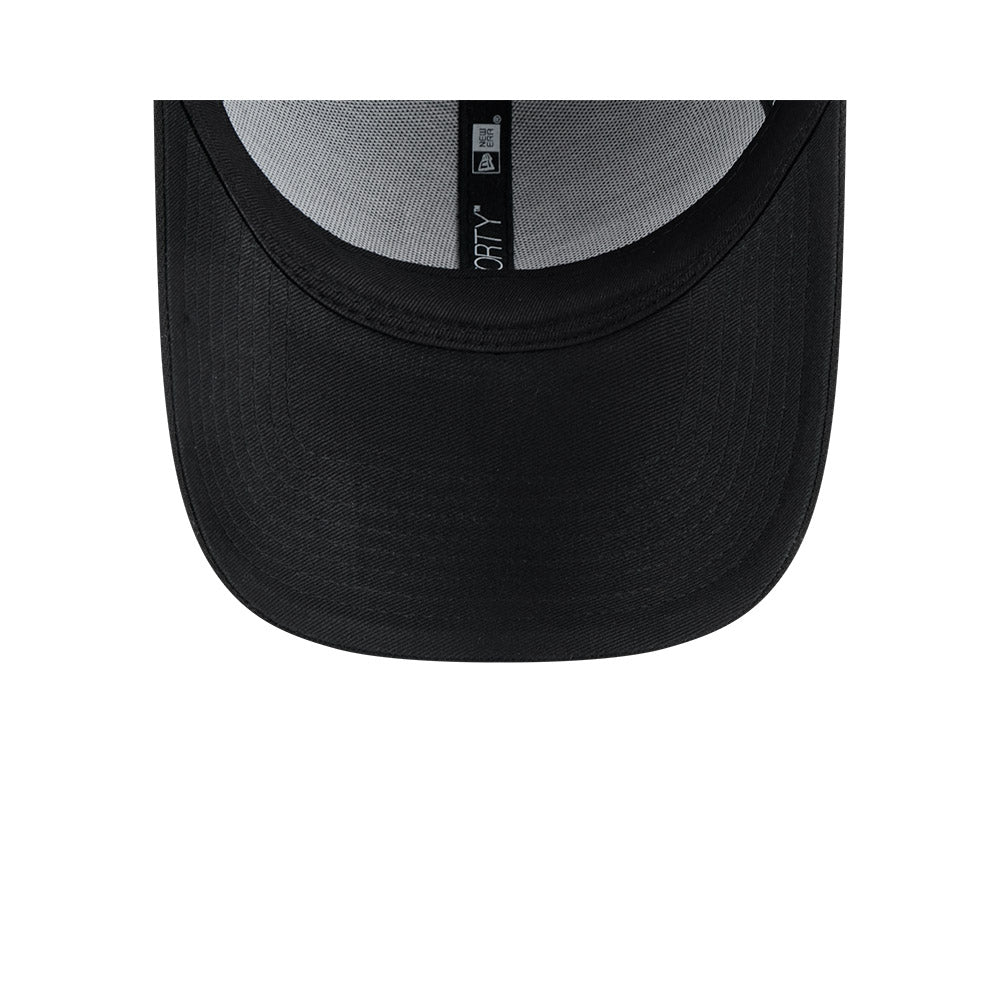 Anaheim Ducks Hat - Metallic Black 9Forty NHL Snapback Cap - New Era