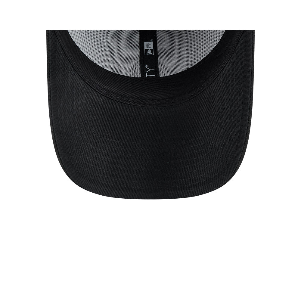 Las Vegas Raiders Hat - Metallic Black 9Forty NFL Snapback Cap - New Era