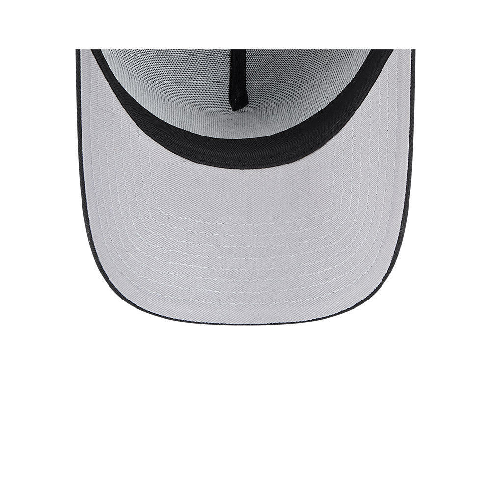 Anaheim Ducks Hat - Black Retro 9Forty A-Frame NHL Snapback Cap - New Era