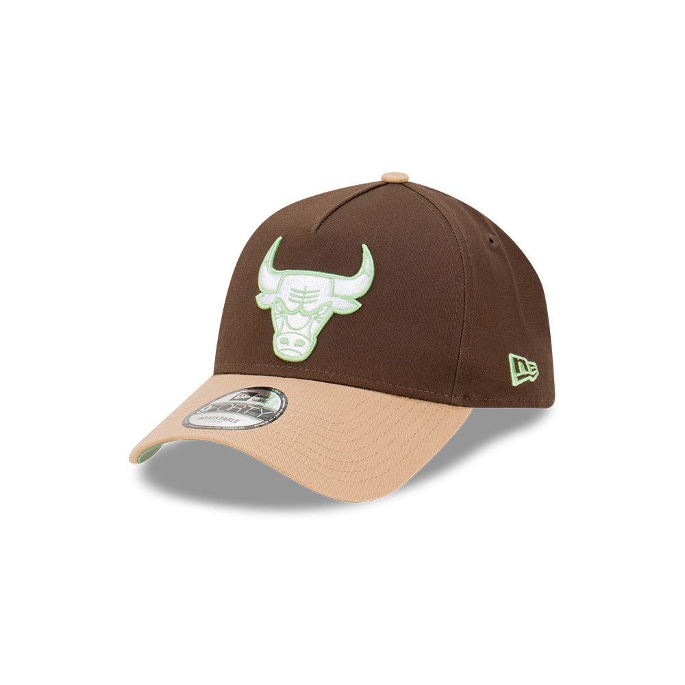 Chicago Bulls Hat - Rocky Road 9Forty A-Frame NBA Snapback Cap - New Era