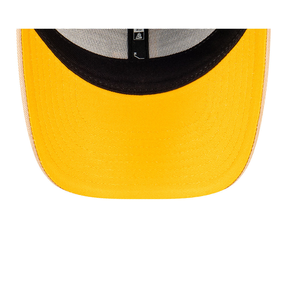 LA Dodgers Kids Hat - Brown 2-Tone Rocky Road 9Forty Kids MLB Snapback Cap - New Era