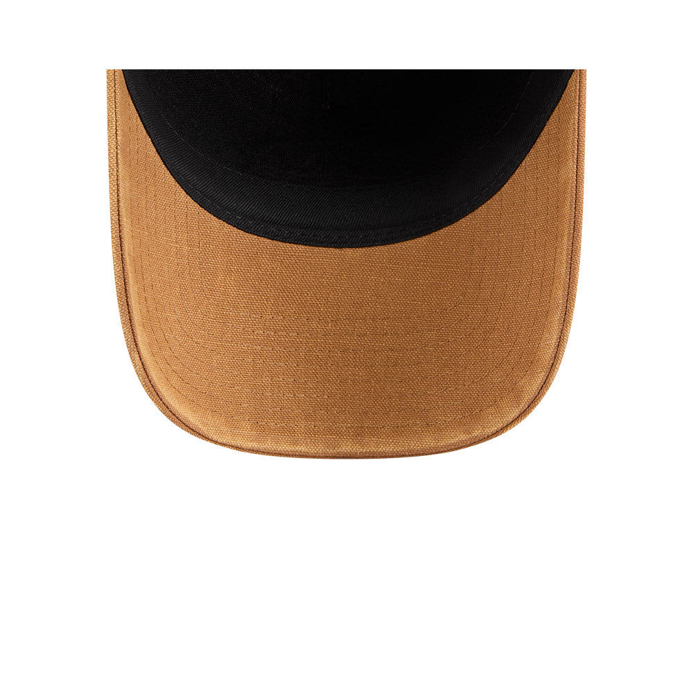 Manly Warringah Sea Eagles Hat - Canvas Bronze White 9Forty A-Frame NRL Snapback Cap - New Era