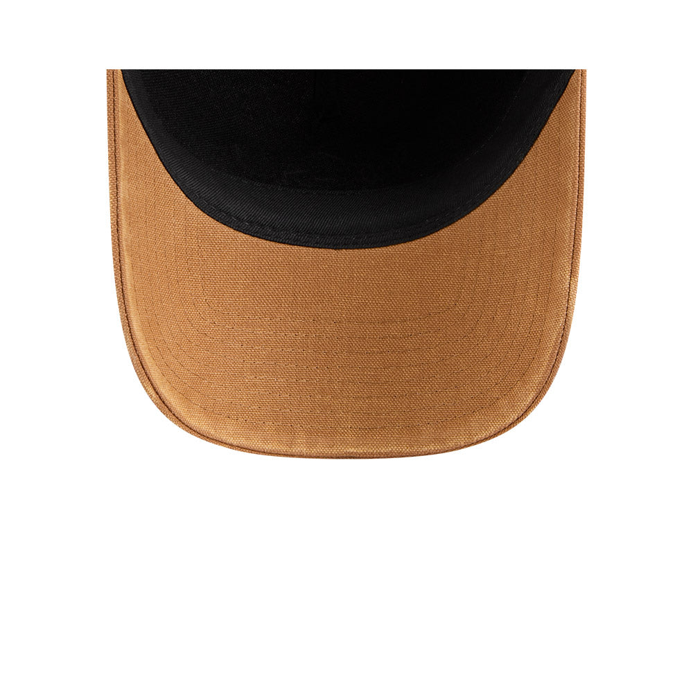 Canberra Raiders Hat - Canvas Bronze White 9Forty A-Frame NRL Snapback Cap - New Era