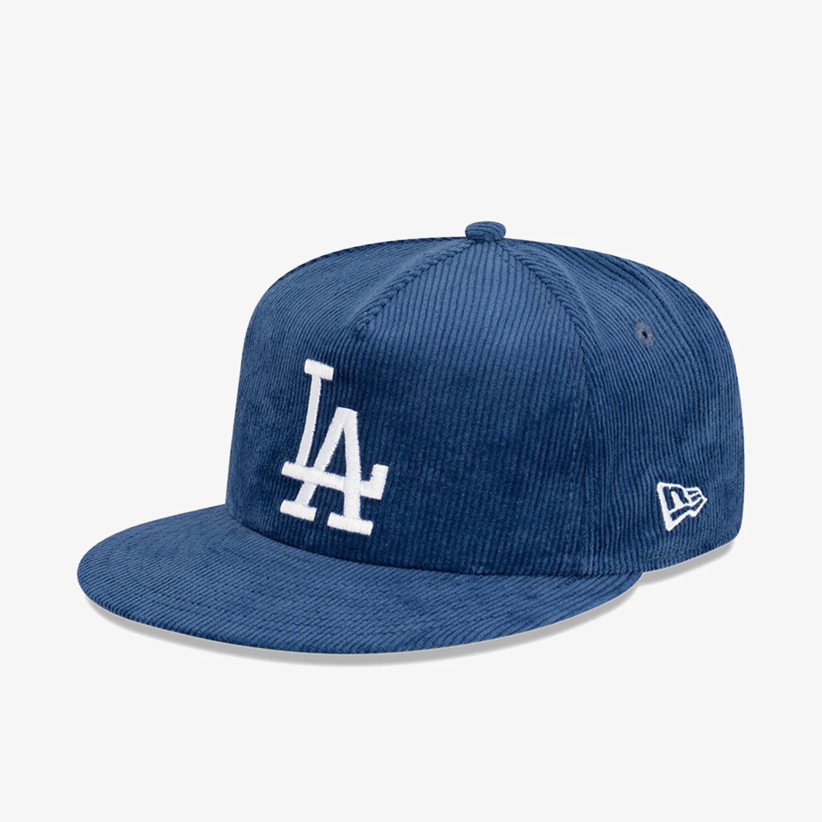 LA Dodgers Hat - The Golfer Blue Corduroy MLB Snapback Cap - New Era