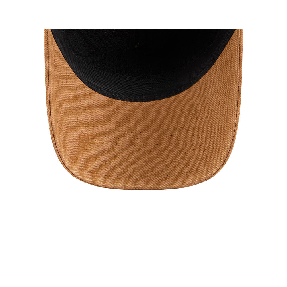 Sydney Roosters Hat - Canvas Bronze White 9Forty A-Frame NRL Snapback Cap - New Era