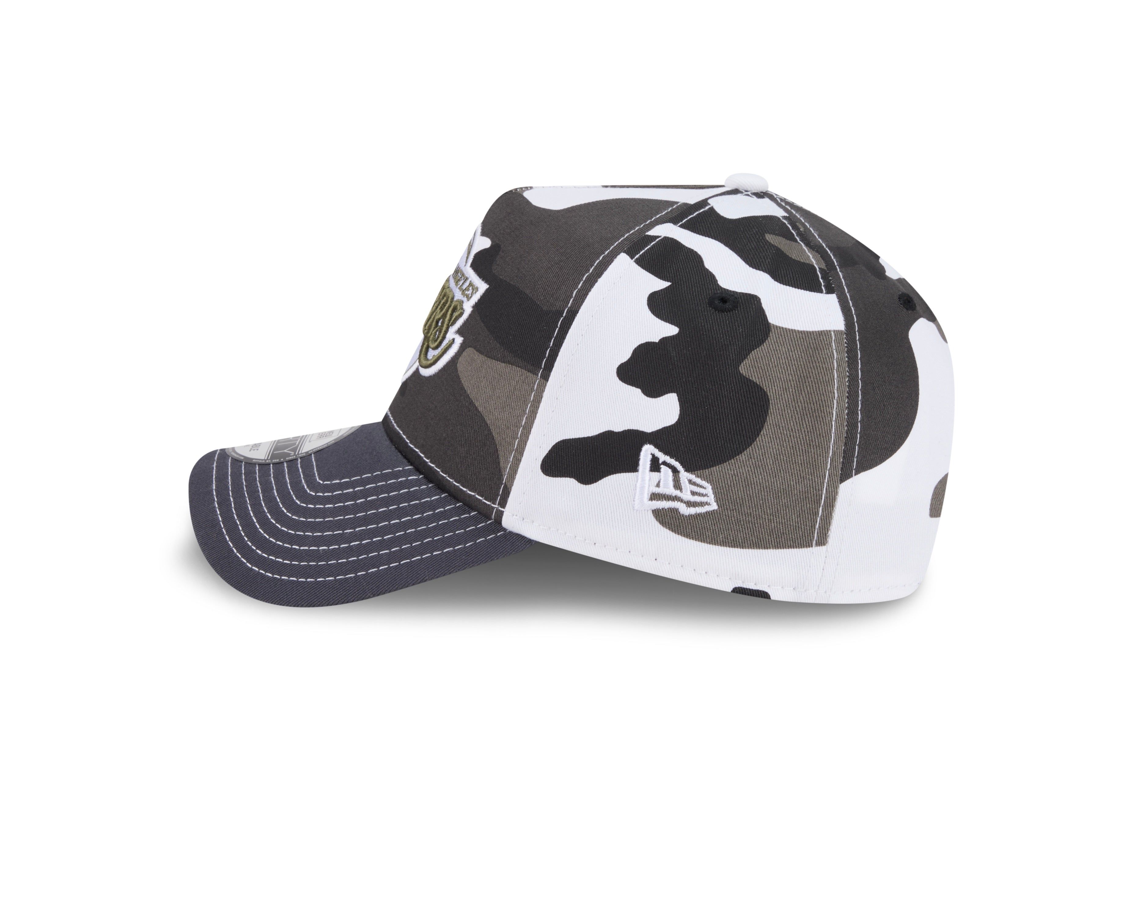 LA Lakers Hat - Urban Camo 9Forty A-Frame NBA Snapback Cap - New Era