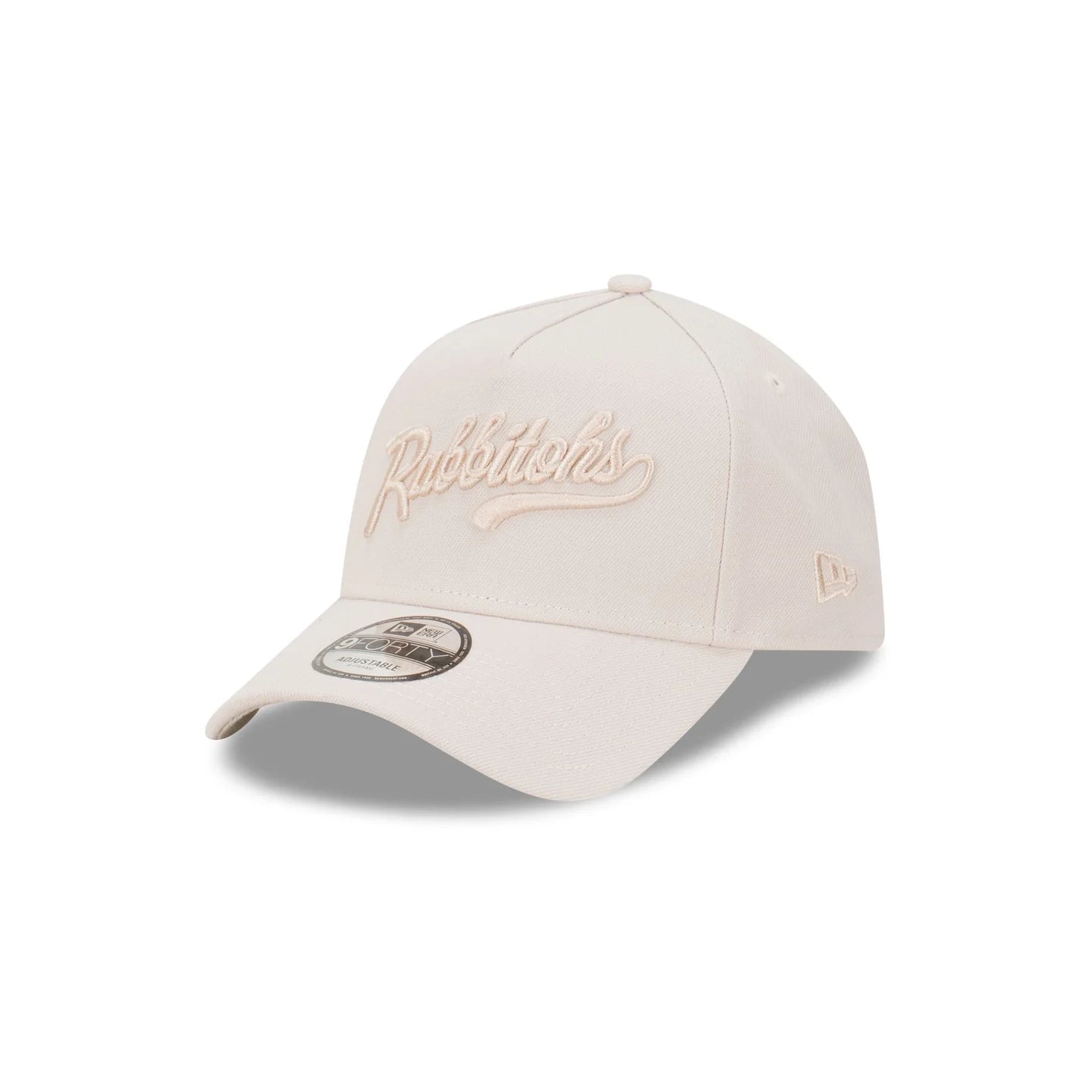 South Sydney Rabbitohs Hat - Stone Script 9Forty A-Frame NRL Snapback Cap - New Era