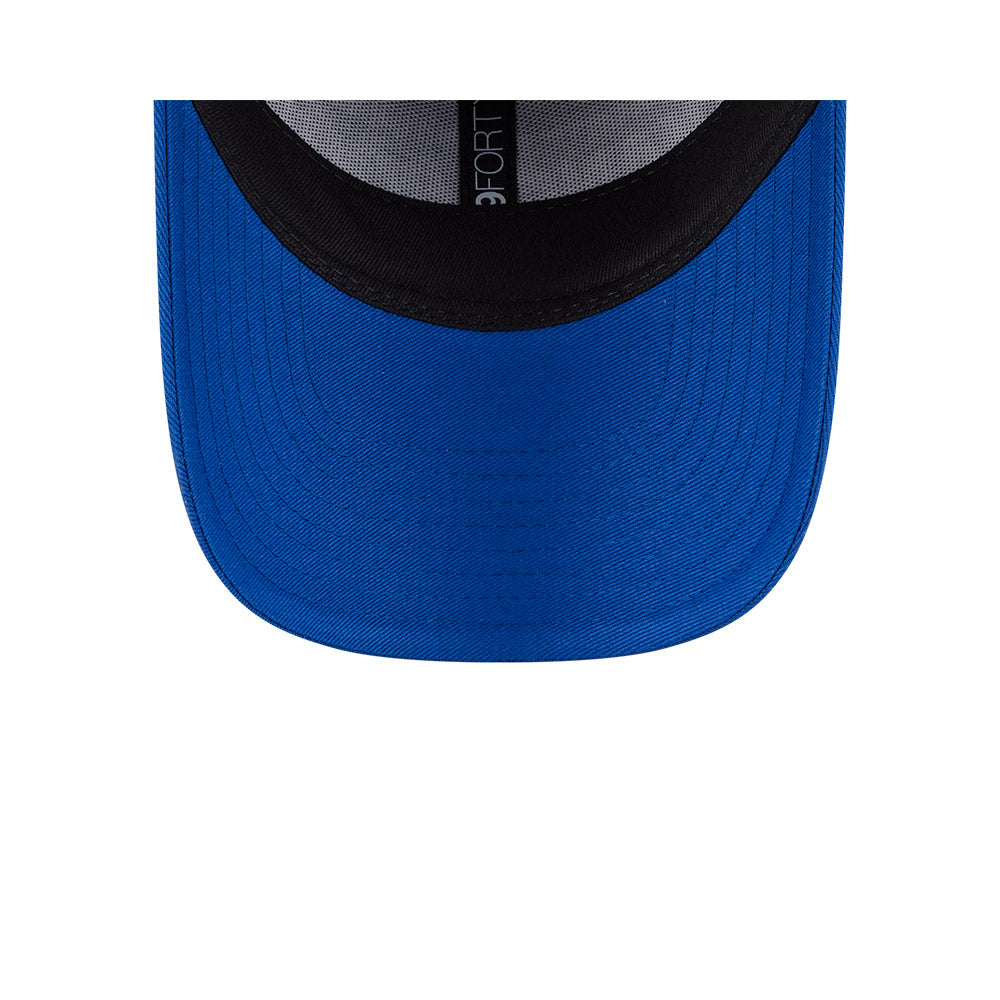 North Melbourne Kangaroos Youth Hat - AFL Split Script OTC 9Forty Kids Strapback Cap - New Era