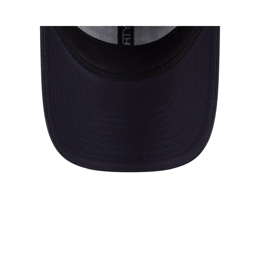 Carlton Blues Youth Hat - AFL Split Script OTC 9Forty Kids Strapback Cap - New Era